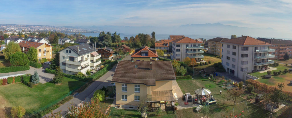 Photo panoramique aérienne - Drone - Immobilier à St-Sulpice