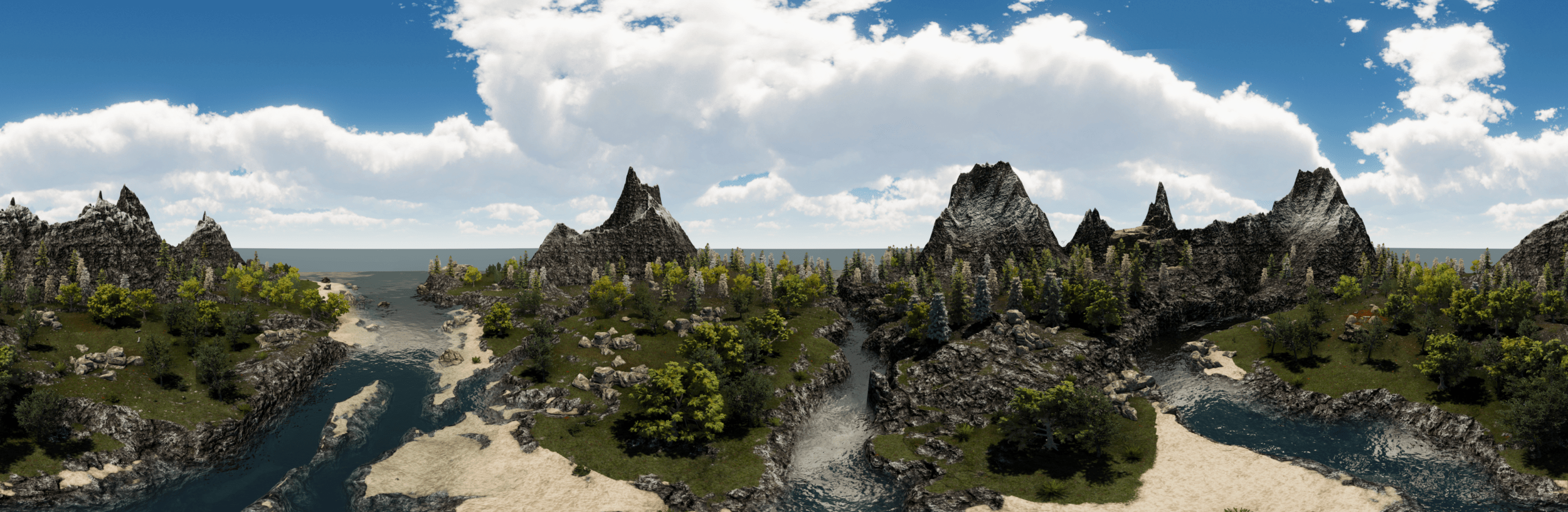 Prehistoric virtual world