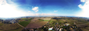 Aerial panorama - Drone - Villa in Denens