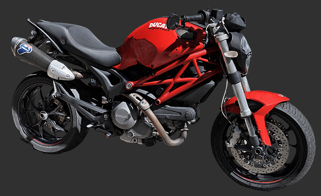 Photogrammétrie - Modélisation 3D - Moto Ducati