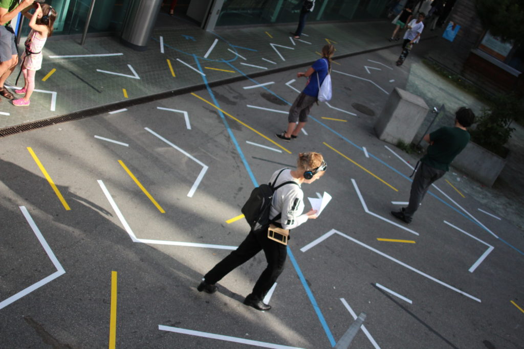 Réalité augmentée - AR - Oeuvre artistique Métro Kairo[s]